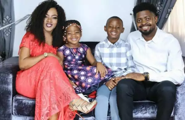 Checkout these lovely portraits of Basketmouth, his wife and kids